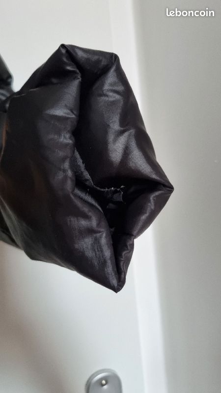 Doudoune en duvet et plume bleu marine (image 6)