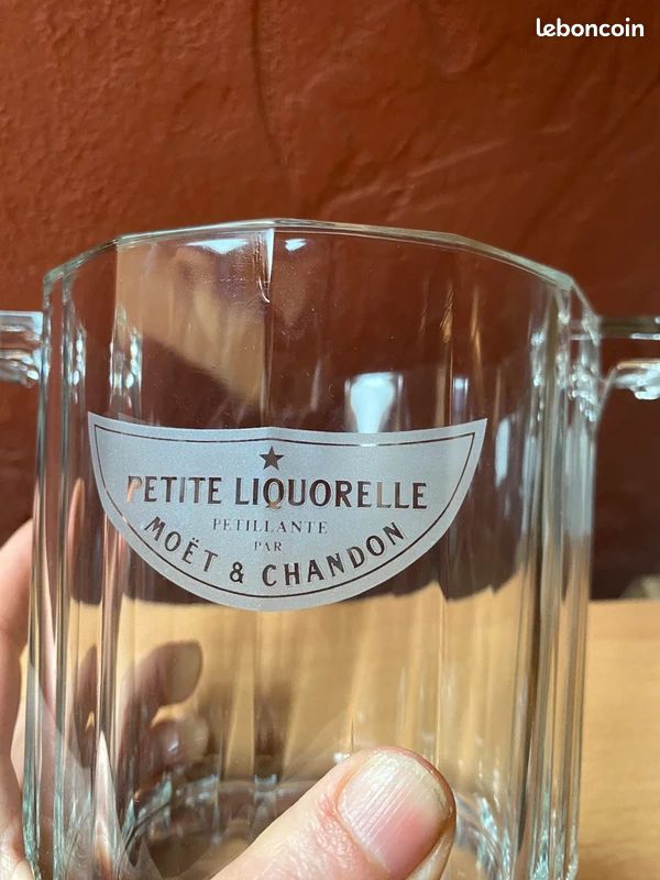 RARE Seau à glace pour bouteille de Petite Liquorelle Möet & Chandon vintage Made in France - Canada