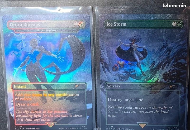 MTG secret lair x Marvel Storm Rainbow Foil Sealed 2024 - Collection