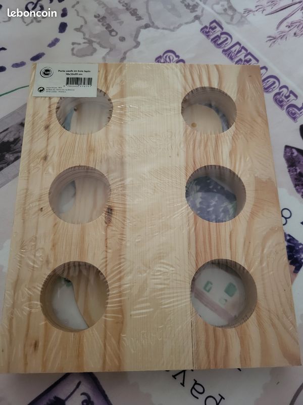 Porte 6 œufs forme lapin idéale pour pâques (image 2)