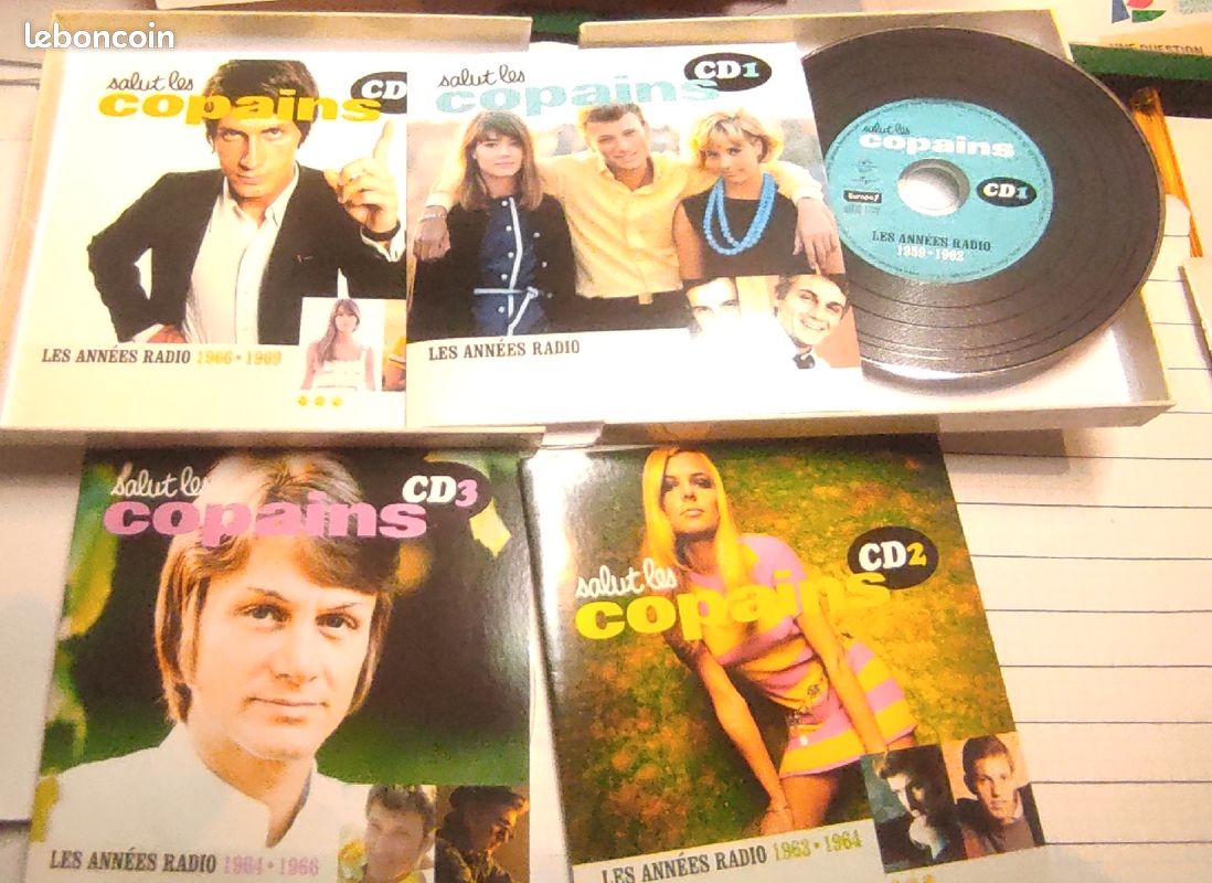 Coffret 4CD SALUT LES COPAINS (image 2)