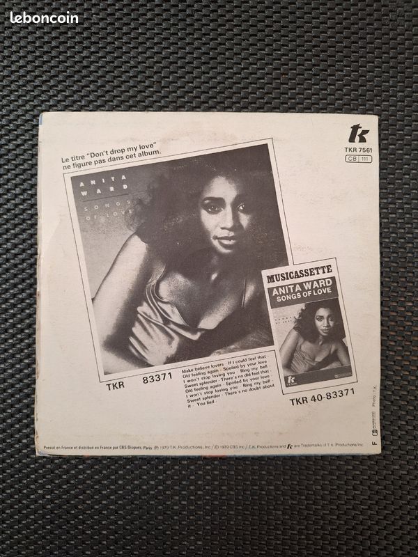 45t Anita Ward – Don't Drop My Love (image 2)