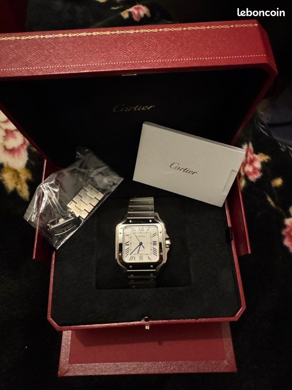 Cartier Santos xl acier 2025 (image 1)