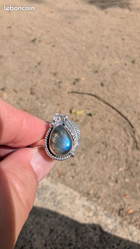 Bague argent et Labradorite (image 3)