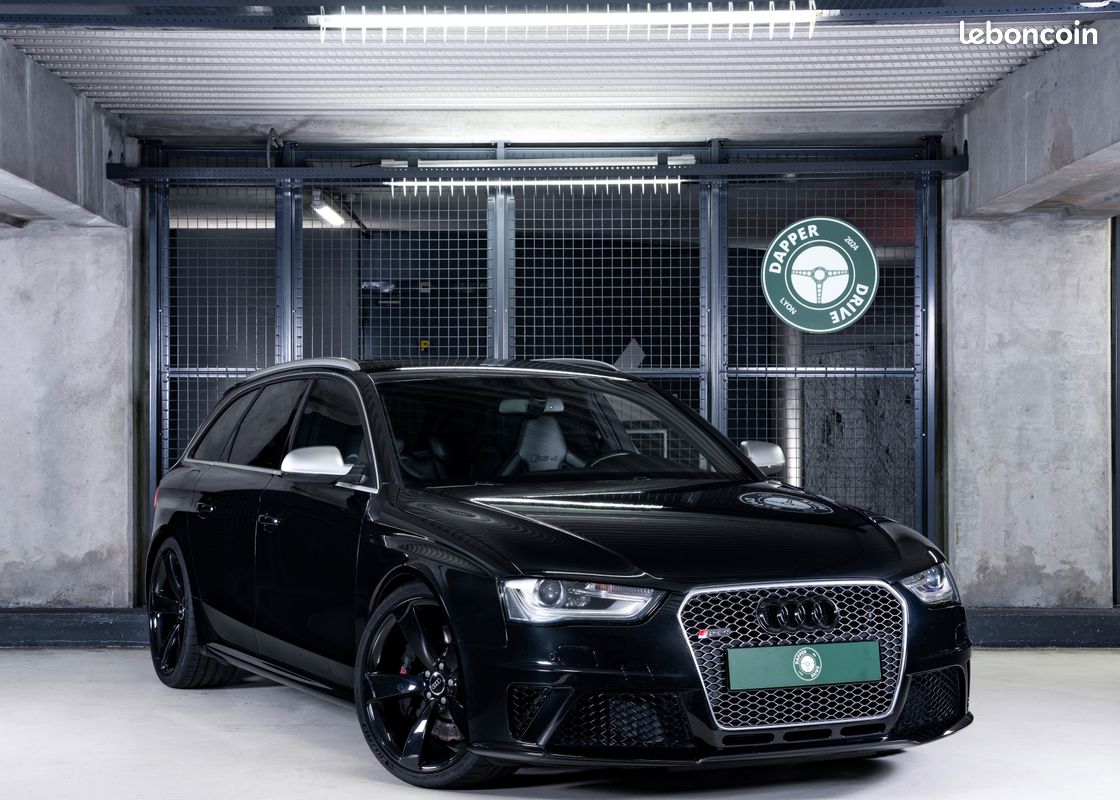 AUDI RS4 Avant B8 - V8 Atmosphérique 4.2 - 450ch - Sièges F1 - Pack carbone (image 1)