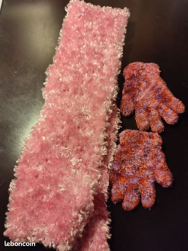 Gants et écharpe fillette 5.8 ans CHLOE03 (image 1)
