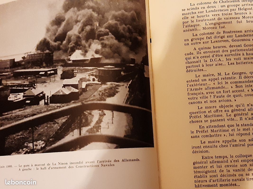 Livre BREST AU COMBAT 1939 1945 FINISTERE - (image 6)