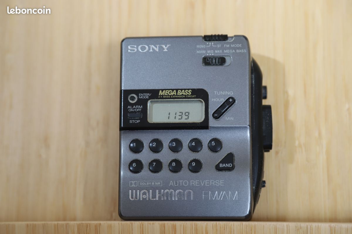 Rare Walkman Baladeur avec K7 Radio Fm REXSOUND MS-770T / no