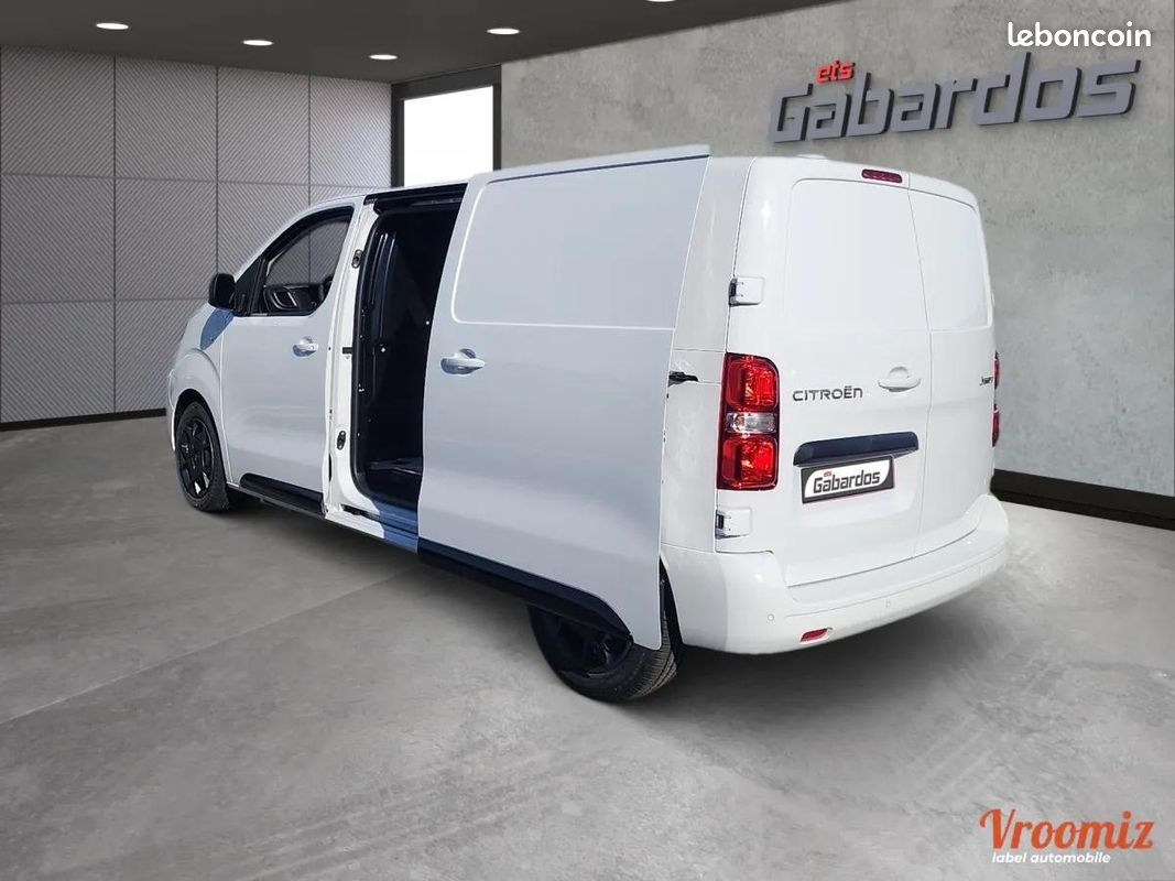 Citroen Jumpy HDI 150 BOITE AUTO - M CABINE 3 PLACES 10 kms + BOIS (image 6)