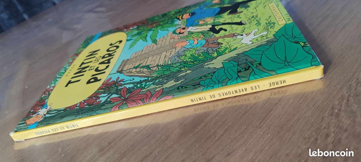 Tintin et les picaros Édition originale C1 lettre F (image 7)