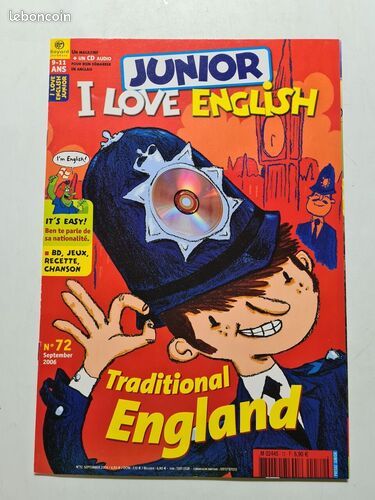 [Livre] Junior I Love English nº 72 2006 - Etat correct (image 1)