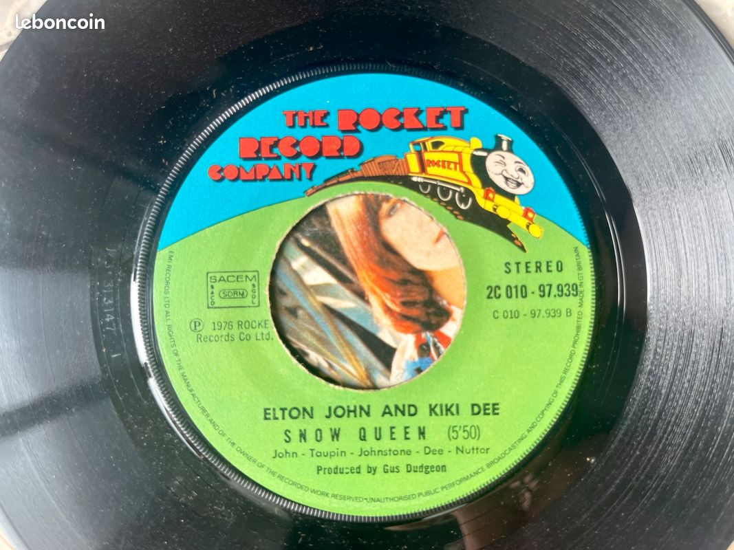 Don't Go Breaking My Heart Elton John & Kiki Dee 1976 45T vinyle (image 8)