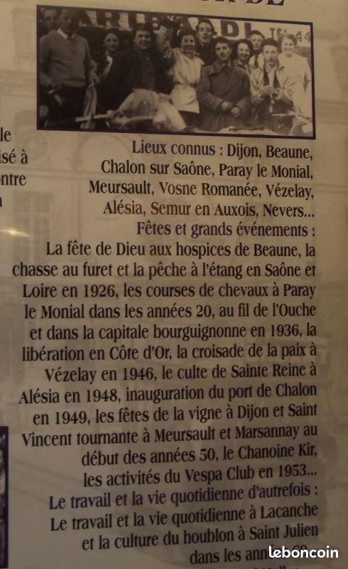 DVD sur Dijon et alentours mémoires de Bourgogne 1920 (image 3)