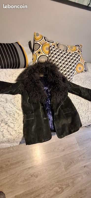 Veste courte Okwood gris anthracite (image 1)