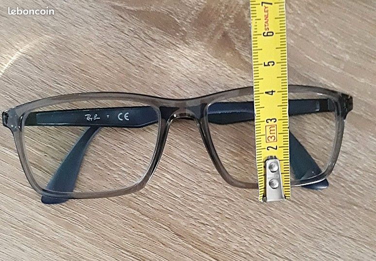 Monture lunettes vue homme - bleu -RAY BAN avec étui (image 8)