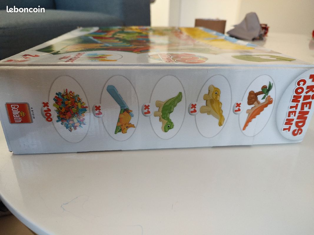 Jeux de dominos dinosaures avec figurines (image 3)