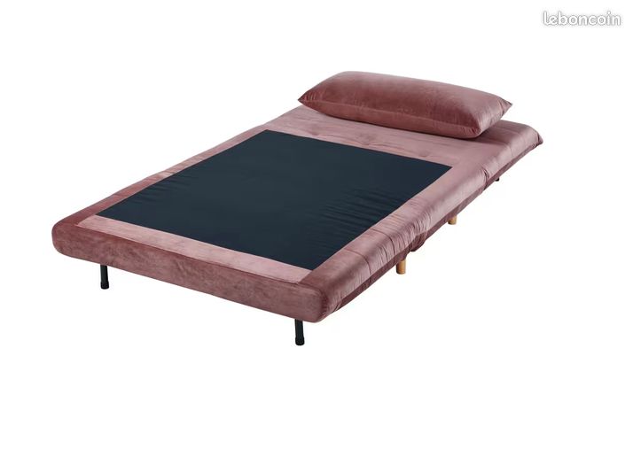 Sofas rose velours (image 2)