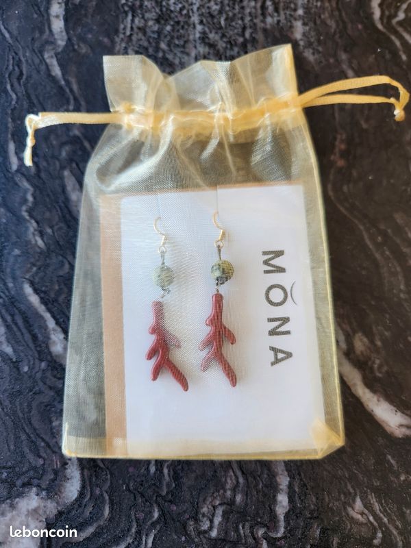 Boucles d'oreilles "Coco" (image 3)