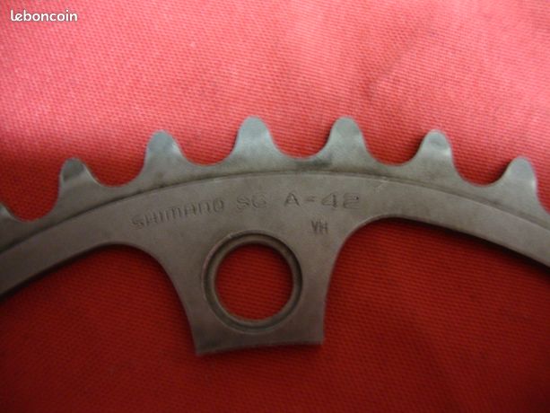 Set De Plateaux Vintage Shimano SG - 53/42 Dents - 130 BCD - 5 Boulons - Vélo Route Japon