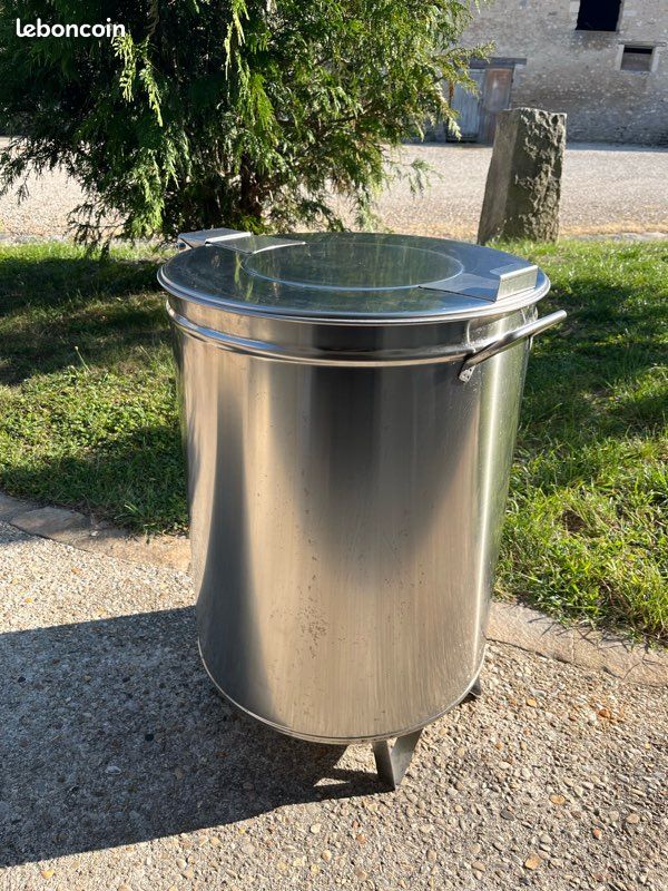 Conteneur Poubelle Inox Poubelle 100 L Poubelle Inox 100 Litres