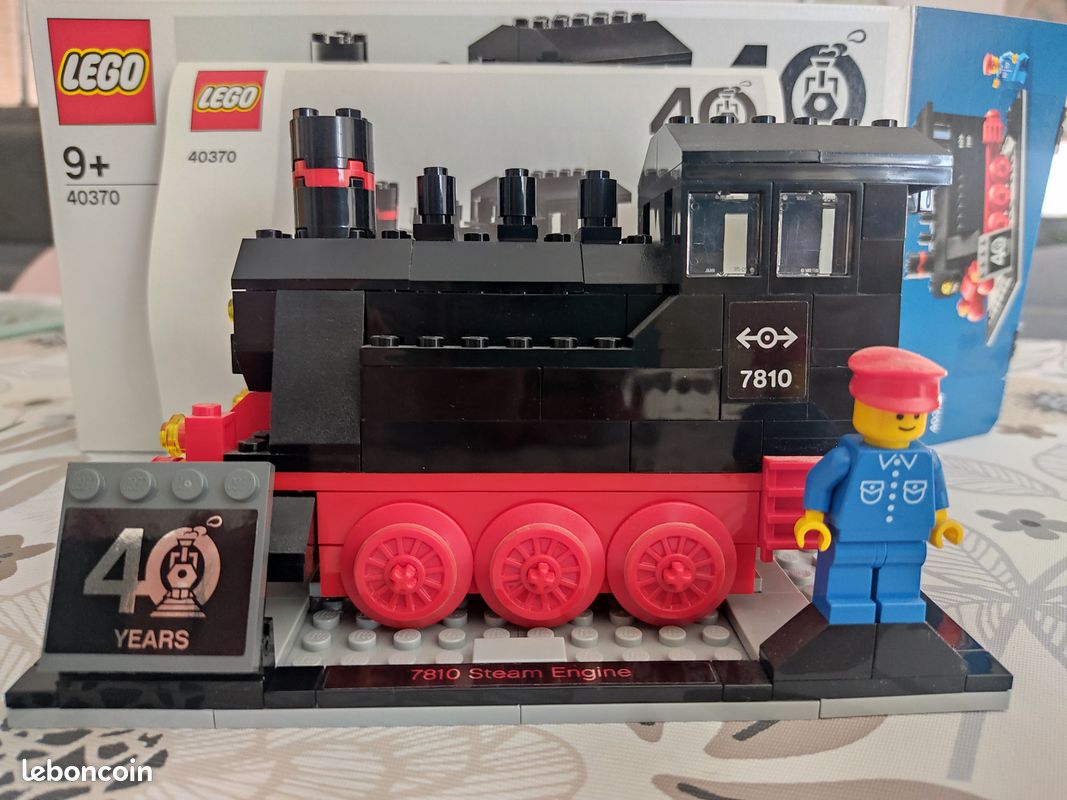 40 Years Of Lego Trains Set 40 Years Lego 40th Anniversary Train