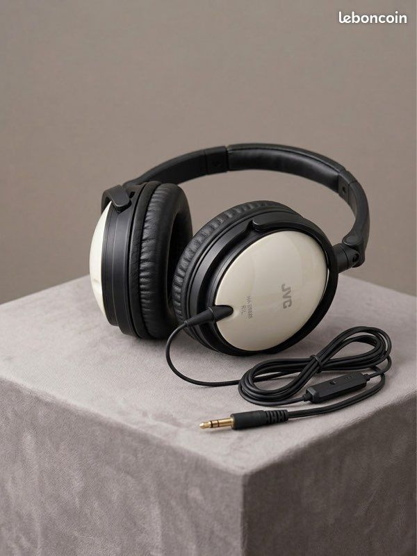 Casque JVC HA-SR625 Noir/Blanc - NEUF (image 2)