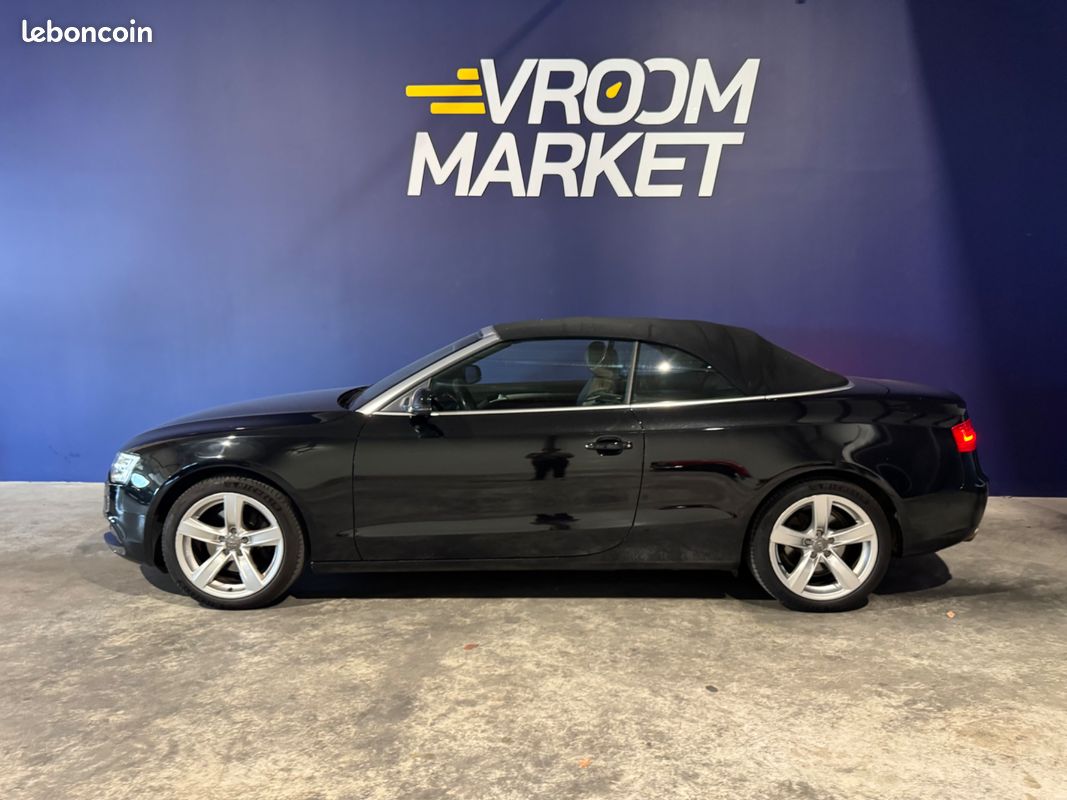 AUDI A5 Cabriolet 2.0 TFSI 211CV Suivi complet - Sièges Chauffants / Ventilés / Électriques (image 4)