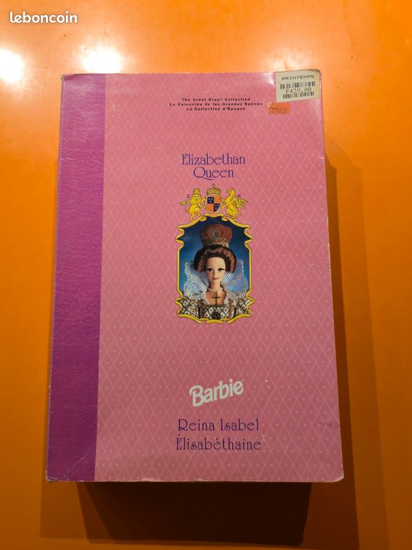 muñeca Barbie Elizabethan Queen Reina Isabel II de segunda mano por 90