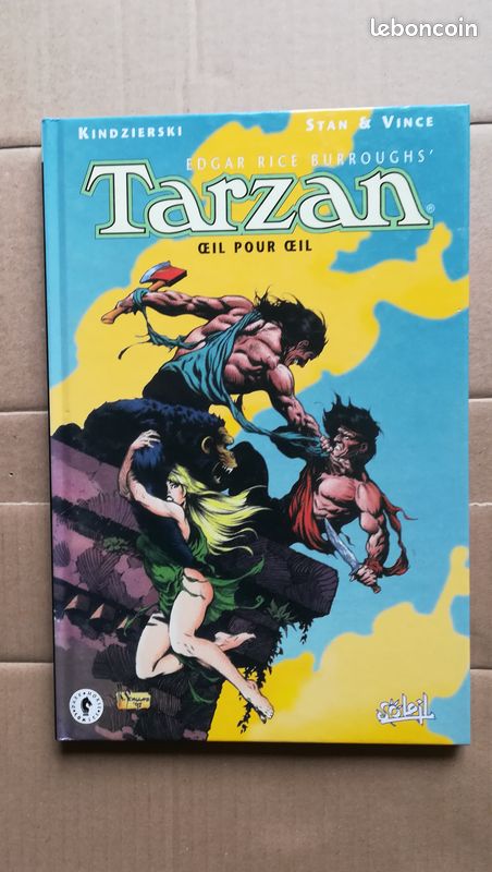 BD Tarzan - œil pour œil - Tome 2 / Scénario Lovern Kindzierski et Dessins Stan Manoukian & Vince Roucher (image 1)
