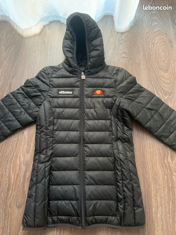 Doudoune Légère Doudoune Ellesse Femme Noir Veste Doudoune Ellesse
