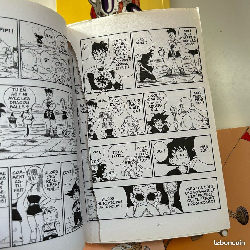 Lot 8 livres dragonball pastel glénat collection (image 13)