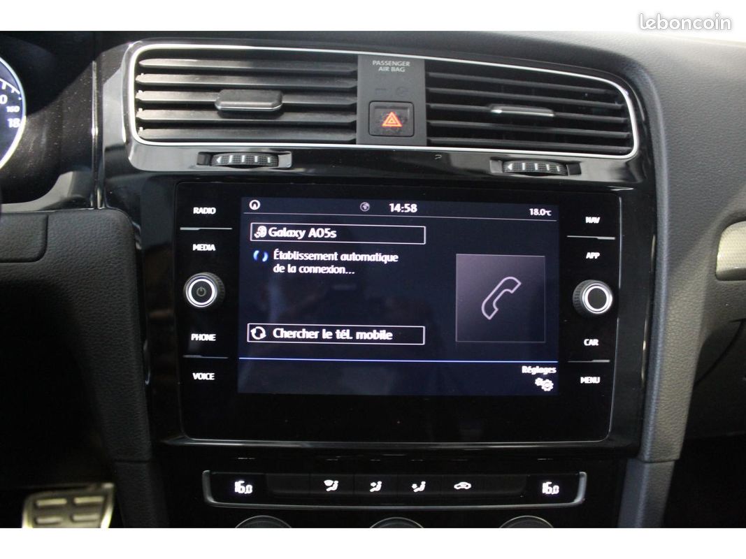 VOLKSWAGEN GOLF 1.5 16V TSI Evo - 150ch - BV DSG 7 VII Confortline Business PHASE 2 - SUIVI COMPLET - GARANTIE (image 25)