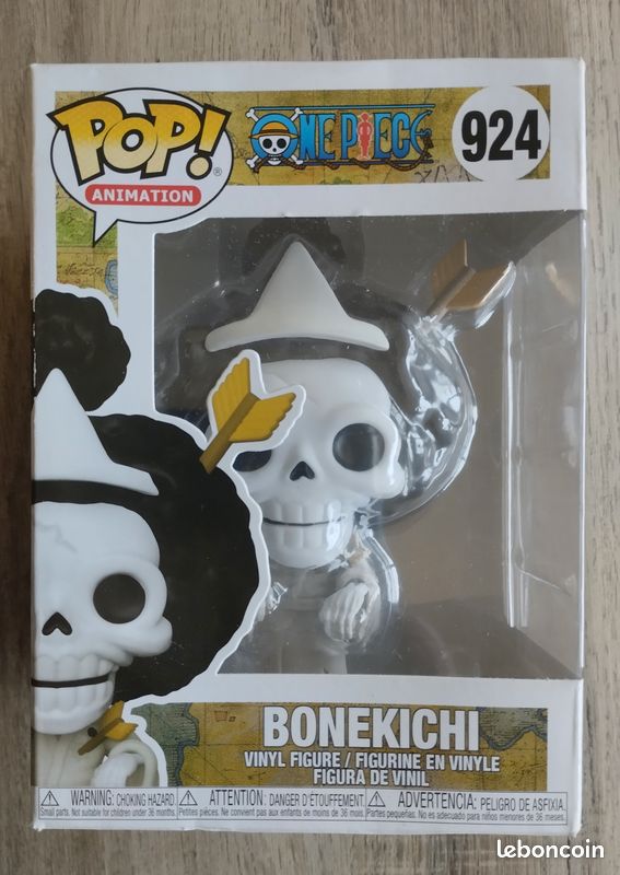 Figurine Funko Pop Bonekichi Brooke One Piece 924 Neuf Jeux Jouets