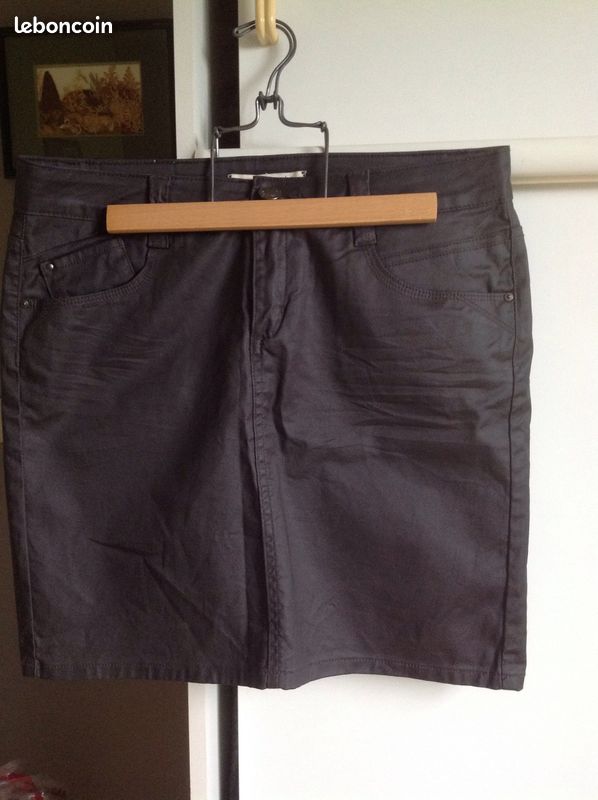 Jupe marron taille 42 (image 2)