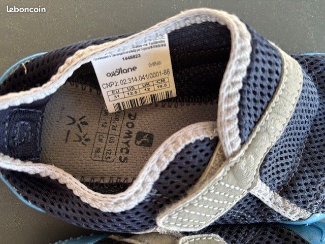 Chaussure d'eau/plage enfant Rivière/Mer 31 Chaussures