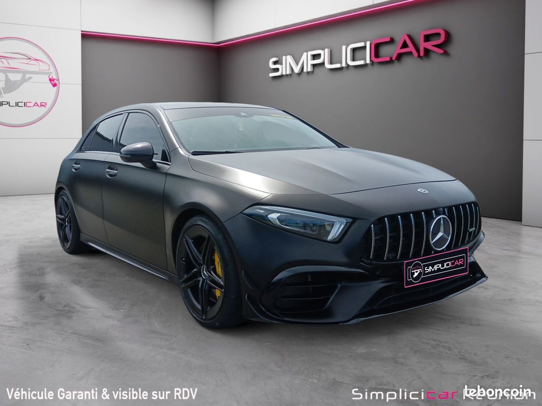 MERCEDES CLASSE A 45 S AMG 8G-DCT Speedshift 4Matic Toit Ouvrant Garantie 12 mois (image 1)