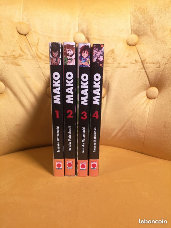 Mako - L'ange de la mort - Intégrale - Lot Mangas (image 2)