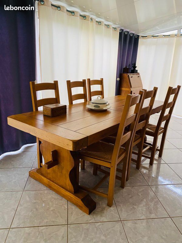 Ameublement SALLE A MANGER en chêne massif (image 1)