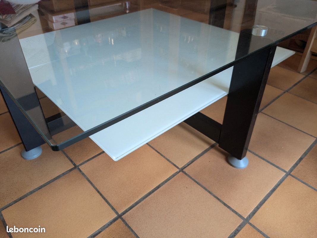 Table basse en verre (image 2)