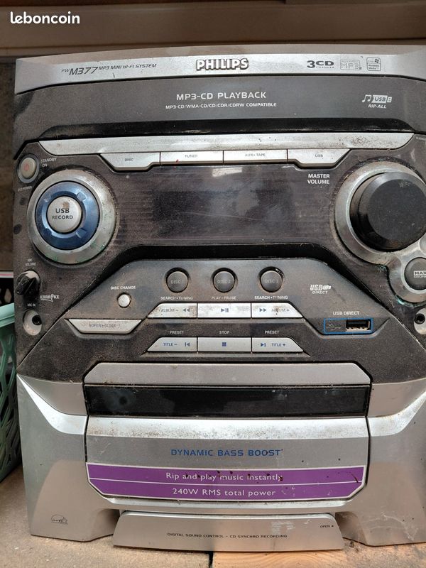 Chaine hifi vintage philips (image 1)