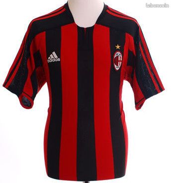 MAILLOT RÉTRO AC MILAN DOMICILE 1988 | Maillots & Ensembles | 2 Achetés