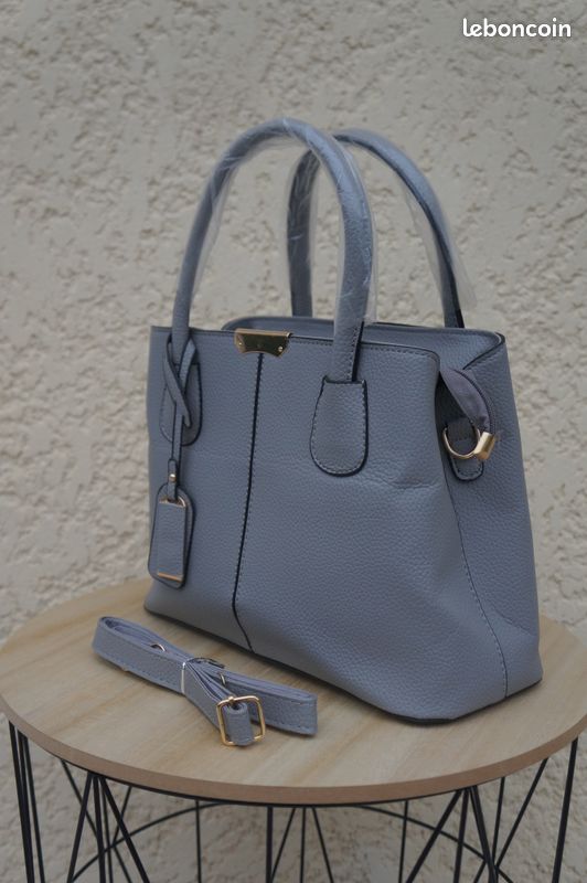 Sac à main gris (image 4)