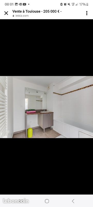 Plan de travail et vasque lavabo (image 1)