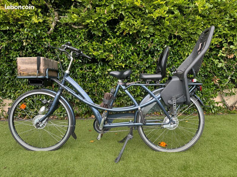 Amsterdam Air Velo Electrique Livreur Vélo électrique Longtail