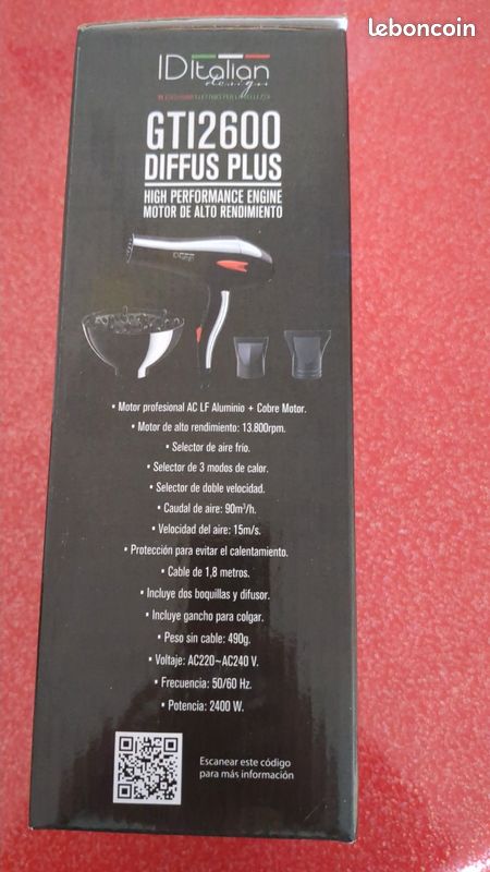 Sèche cheveux motorisé (image 2)