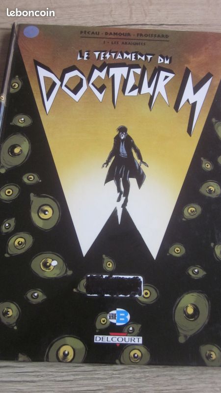 Livre BD Le Testament du Docteur M. Tome 1 (image 1)