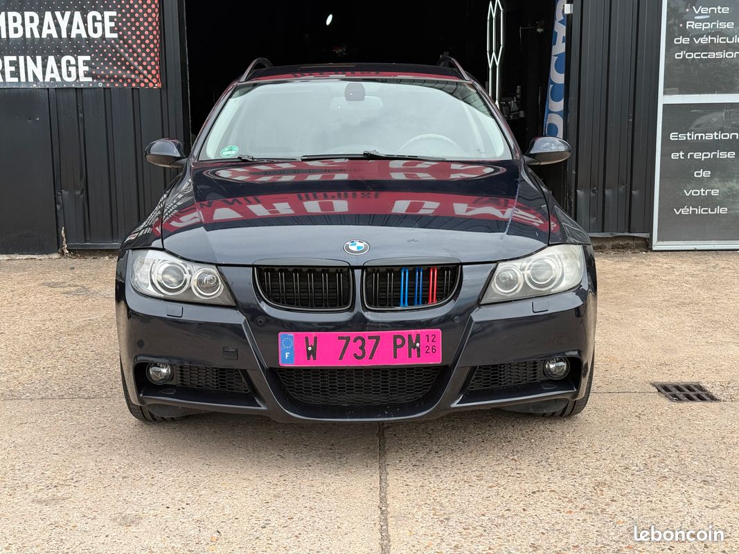 BMW 320i PACK M E91 170CH 212000 KM GPS, FEUX XENON, 4 PNEUS NEUFS (image 2)