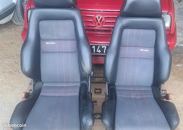 Sièges Recaro original Golf g60 Rallye (image 1)