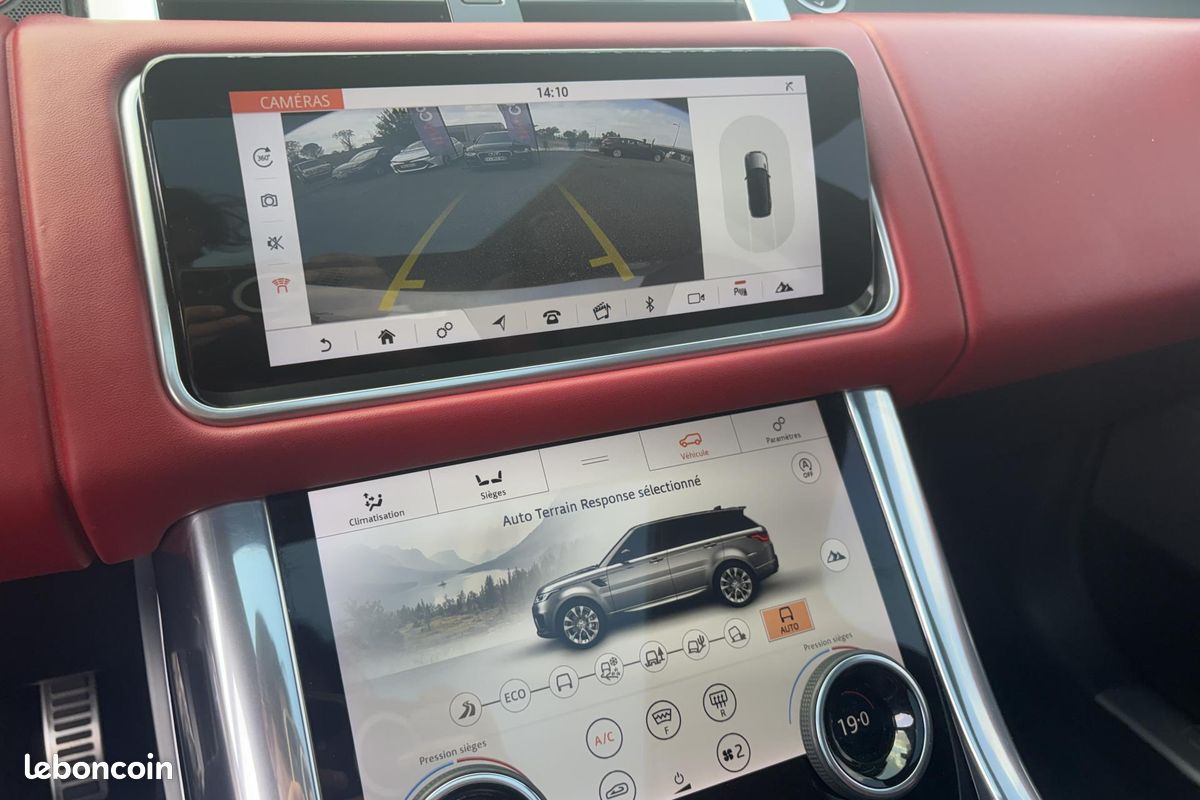 Land rover range rover sport p400e 404 hse - carplay - virtual cockpit - hayon elec - jantes 20-interieur uniqu (image 9)