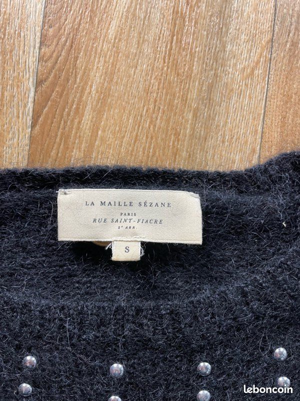 Pull Sezane En Maille Couleur Caramel - Taille S - Occasion Très Bon état